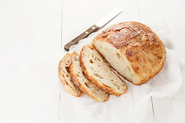 Нет месить домашний хлеб — стоковое фото