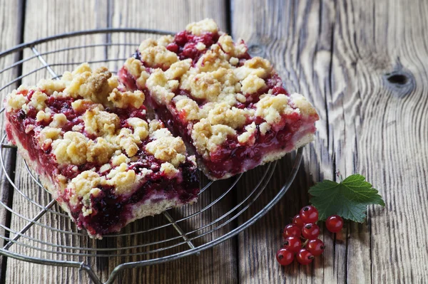 Red currant pie — Stock Photo, Image