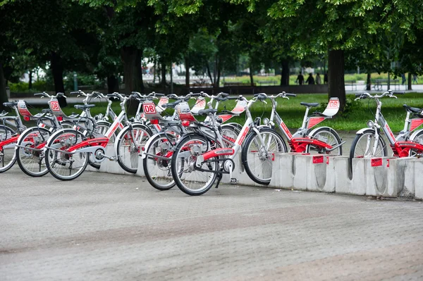 DB cyklu wynajem w Berlinie — Zdjęcie stockowe