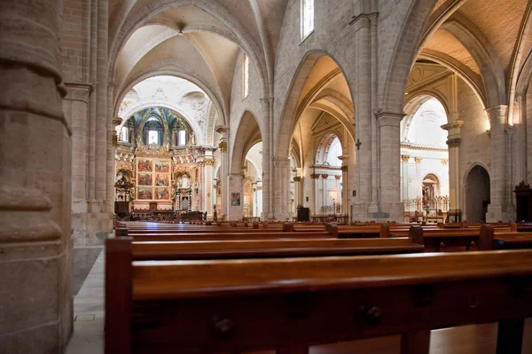 Valencia katedral iç görünümü — Stok fotoğraf