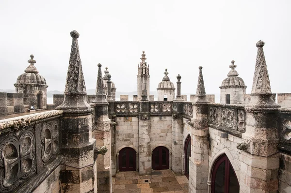 Detalle torre Belem en Lisboa — Foto de Stock