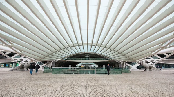 Interior of Oriente Station — Stock Photo, Image