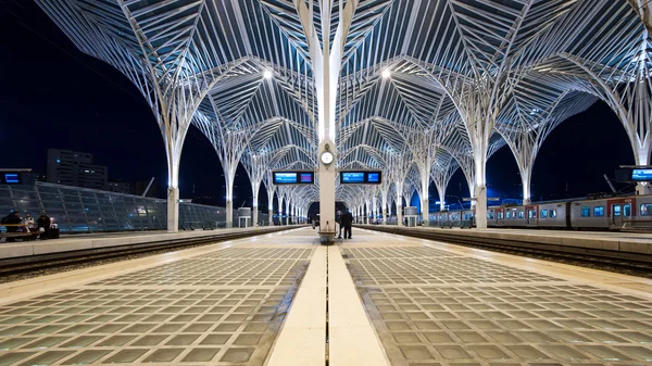 Interior of Oriente Station — Stock Photo, Image