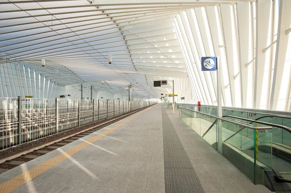 Mediopadana Estación de Tren de Alta Velocidad — Foto de Stock