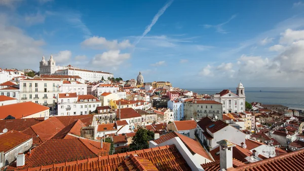 Old city from Alfama, Lisbon — Stock Photo, Image