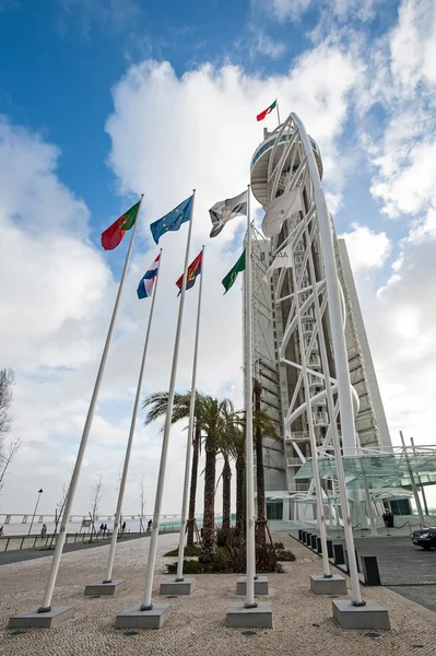 Vasco da Gama Tower i parken nationernas — Stockfoto