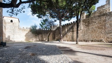 Sao Jorge Kalesi iç görünüm.