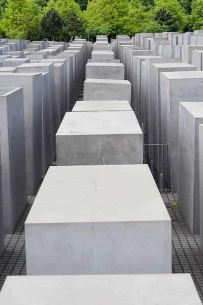 Das Holocaust-Mahnmal in Berlin — Stockfoto