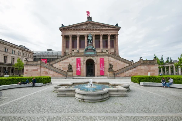 Alte Nationalgalerie museibyggnaden. — Stockfoto