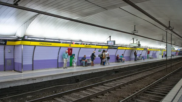 Urquinaona subway station. — Stock Photo, Image