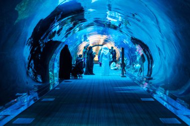 Oceanarium tünel IAT Dubai Alışveriş Merkezi