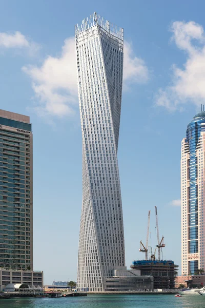 Panoramę panoramiczny widok na dubajską przystań — Zdjęcie stockowe