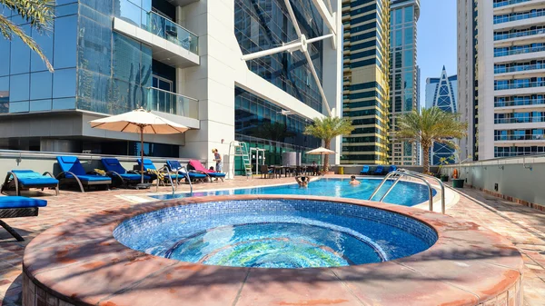 Swimming pool of Indigo Tower.