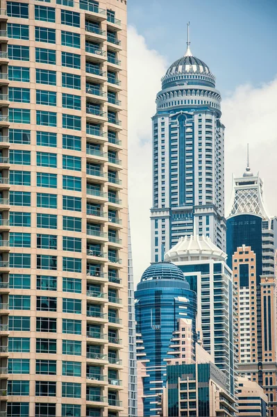 Edificios de Dubai Marina. Dubai Marina — Foto de Stock