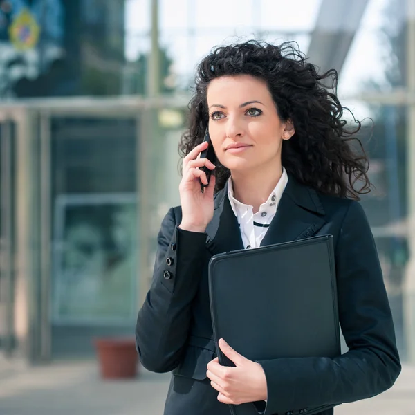 Retrato de mujer de negocios — Foto de Stock