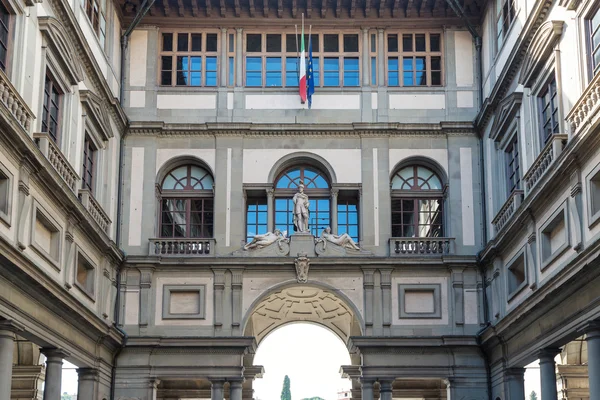 Uffizierna i Florens, Italien. — Stockfoto