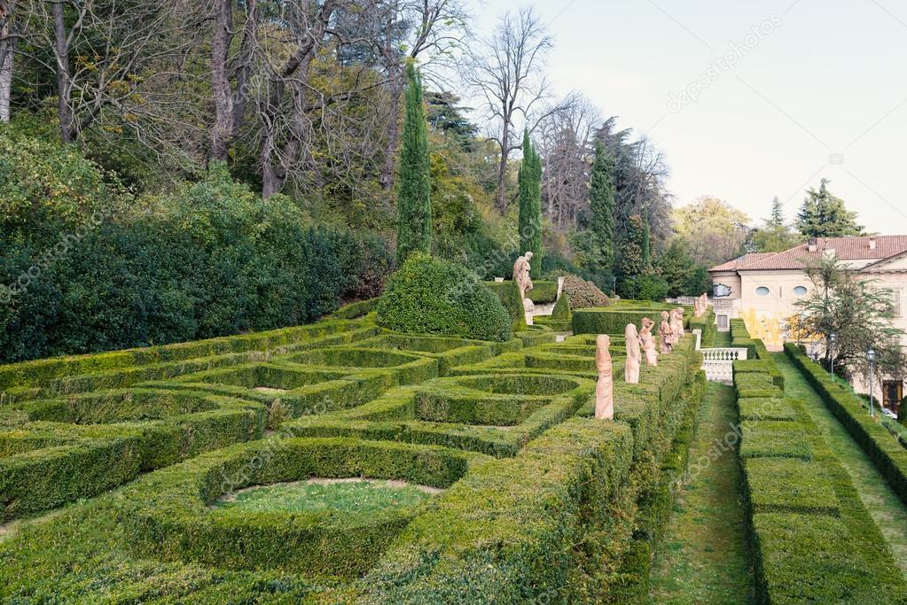 Villa Spada garden park in Bologna, Italy.
