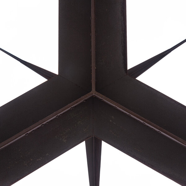 Sculpture in front of Shopping Center.