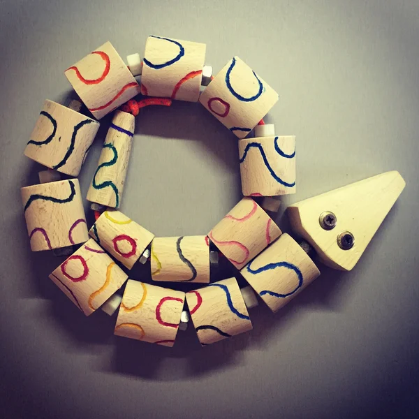 Handmade toy snake