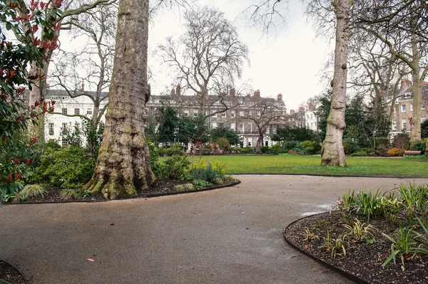 Parco in Bedford Square — Foto Stock