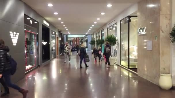 Centro commerciale di lusso — Video Stock