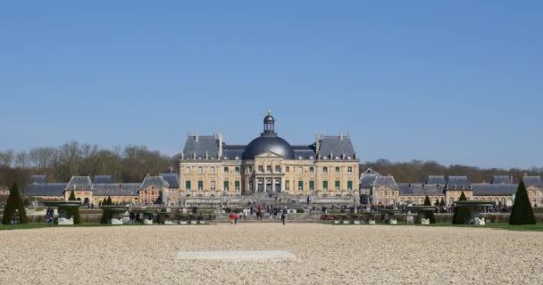 Vaux le Vicomte Castle — Stock video