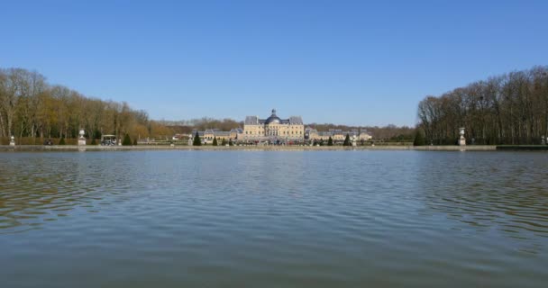 Castelo de Vaux le Vicomte — Vídeo de Stock