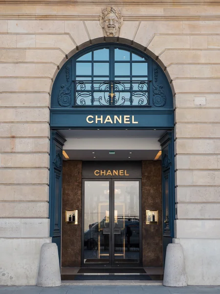 Chanel shop in place Vendome in Paris — Stock Photo, Image