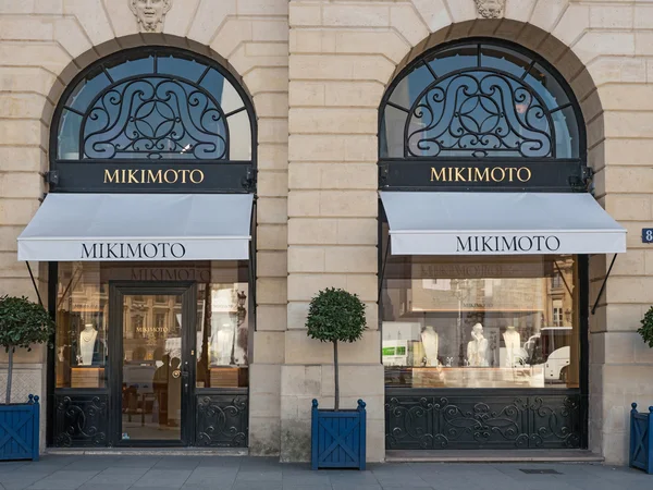 Mikimoto loja no lugar Vendome em Paris — Fotografia de Stock
