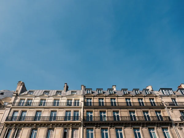 Typical houses in Paris — 图库照片