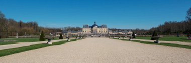 Vaux le Vicomte Castle in Paris clipart