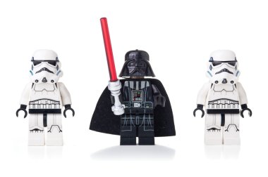 Star Wars Lego Darth Vader and Stormtroopers