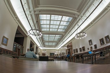 The Edna Barnes Salomon Room inside New York Public Library