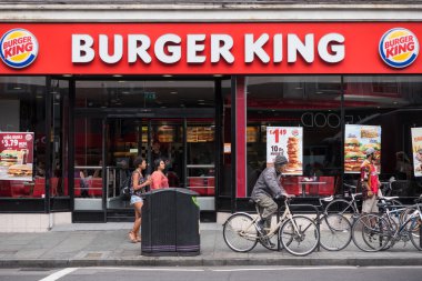 Burger King store in London