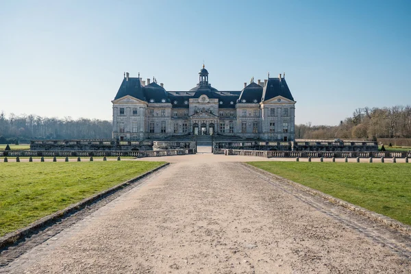 Zamek Vaux le Vicomte w Paryżu — Zdjęcie stockowe