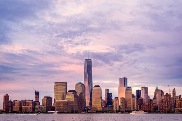 Ciudad de Nueva York Manhattan skyline — Foto de Stock
