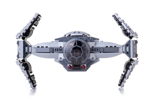 Star Wars Lego TIE Advanced Prototype Royalty Free Stock Images