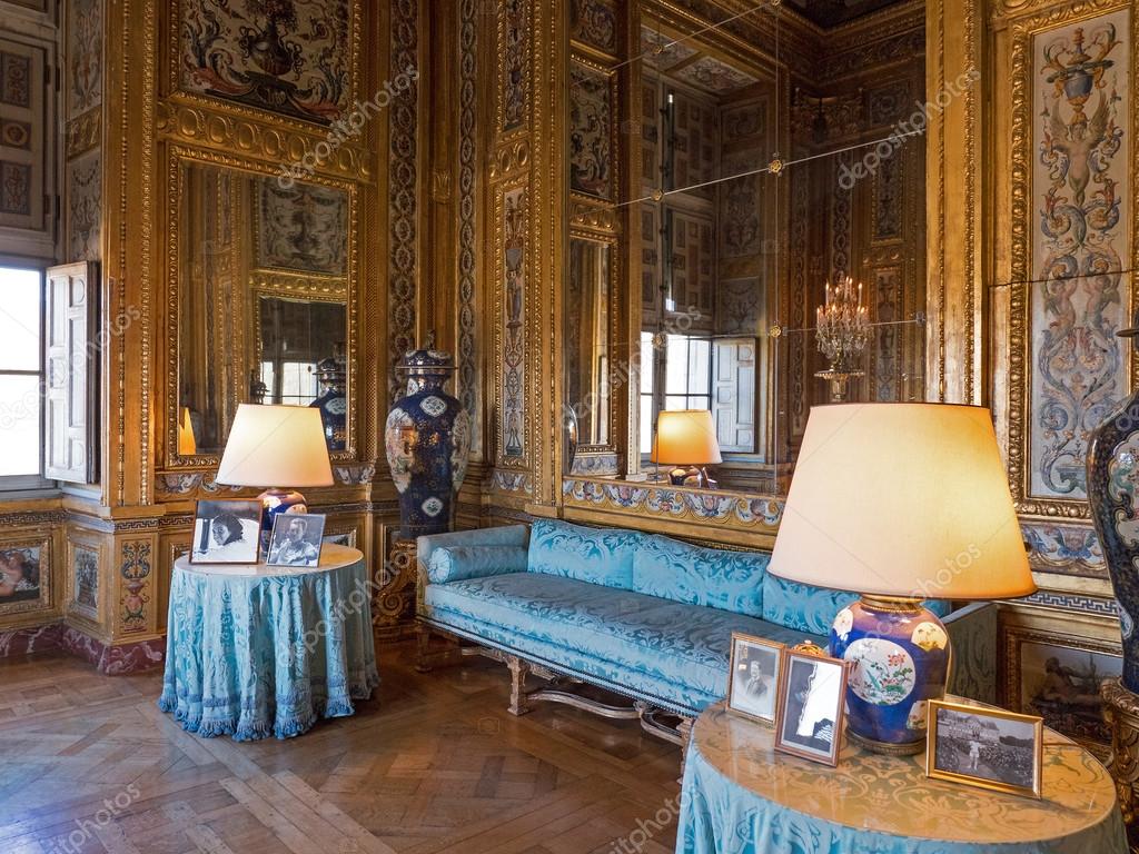 French Castle Living Room