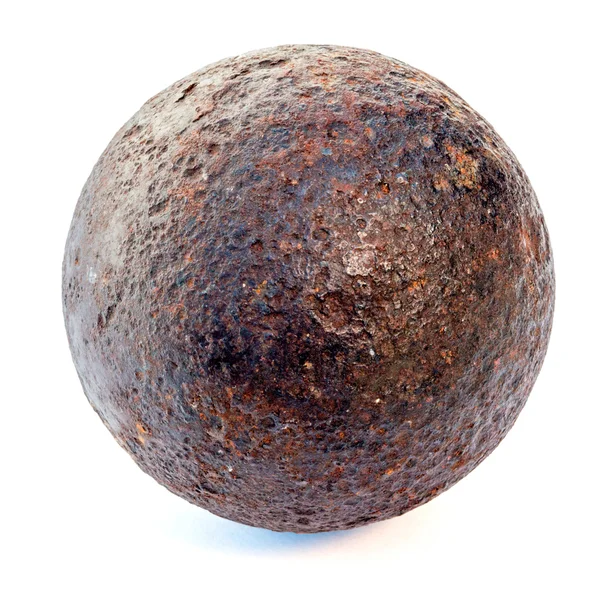 Bola de cañón oxidada de 1812 años —  Fotos de Stock