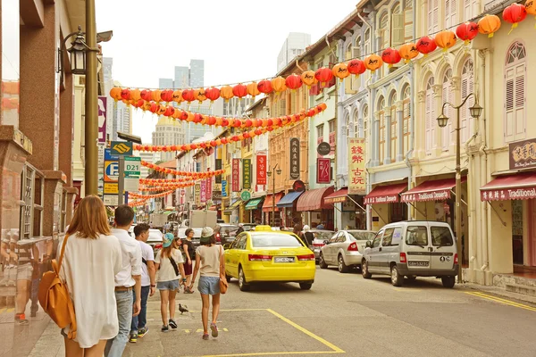 Čínská čtvrť v Singapuru — Stock fotografie