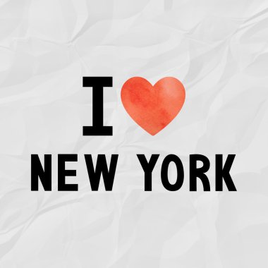 New York'u seviyorum