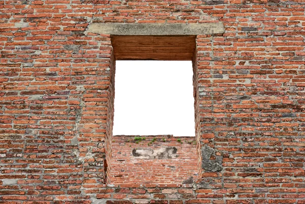 Wall of Ratchaburana temple — Stock Photo, Image