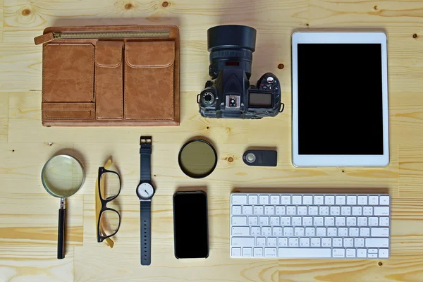 Accessories of photographer — Stock Fotó