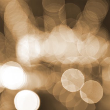 ufuk bokeh ışıklar