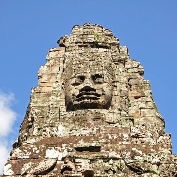 Face of Bayon temple — Stock Photo, Image