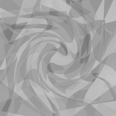 Soyut şekilleri ile gri arka plan