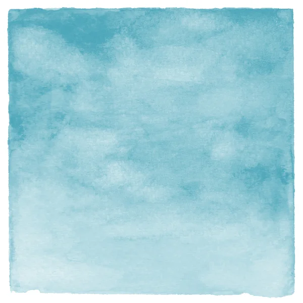 抽象蓝色水彩 — 图库照片