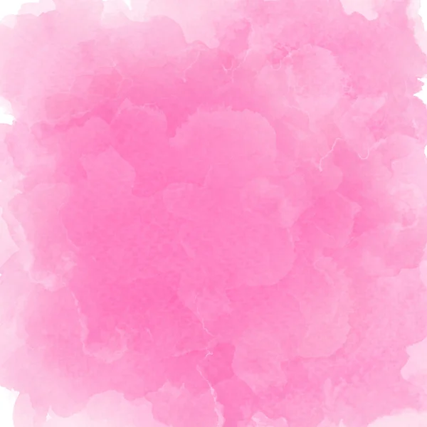 Aquarelle rose abstraite sur fond blanc — Photo