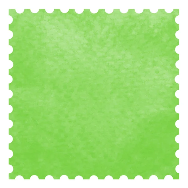 抽象的绿色水彩图案 — 图库照片