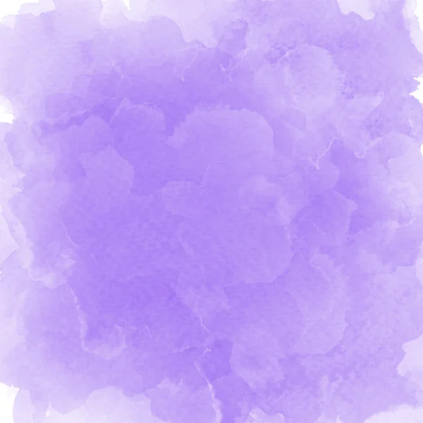 Aquarelle violette abstraite sur fond blanc — Photo